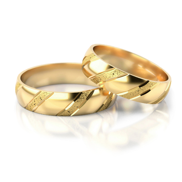 Bild von Trauringe "Minimalistisch" - 21 G