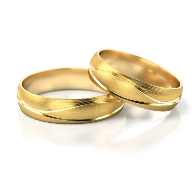 Bild von Trauringe "Puristisch" - 282 G