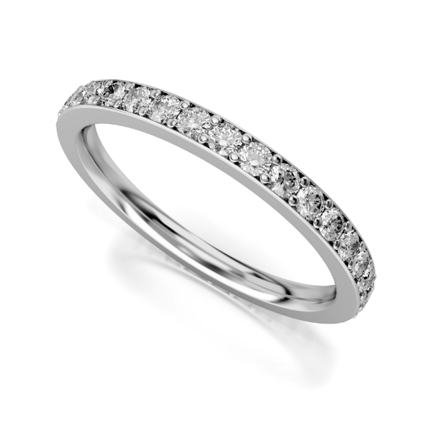 Bild von "Nur Du" Memoire-Ring_501 Weißgold