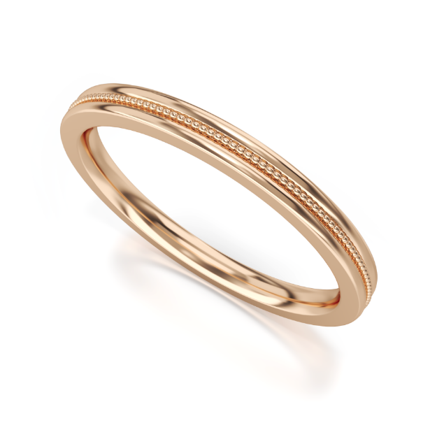 Bild von Memoire-Ring „Frau/Herr Magister“_515 Roségold