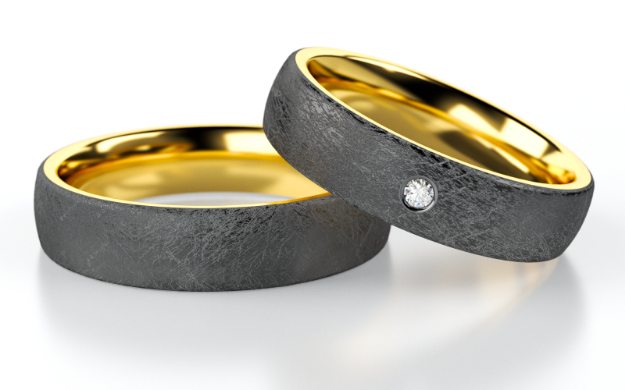 Bild von Tantal Trauringe_ta11
