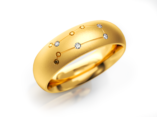 Bild von Zodiac-Ring "Zwillinge"_605 G