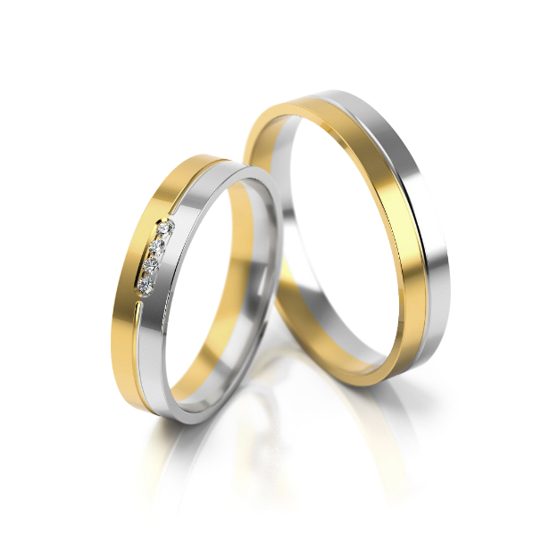 Bild von Trauringe "Klassisch" - 224 GW