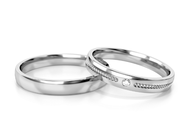 Bild von Trauringe "Neuheiten" - 334 W