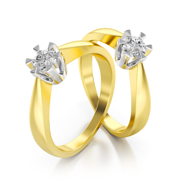 Bild von Verlobungsring - ST08 G