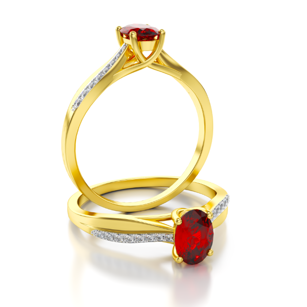 Bild von Verlobungsring - ST16 G